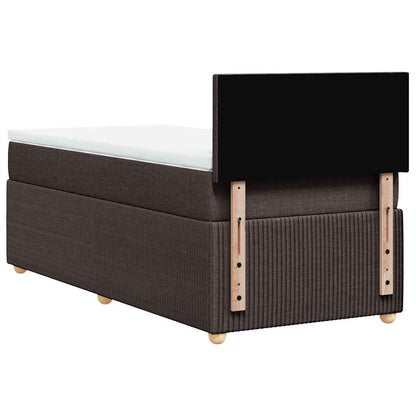 Boxspring Met Matras Stof 100 x 200 cm