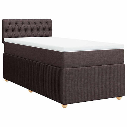 Boxspring Met Matras Stof 100 x 200 cm