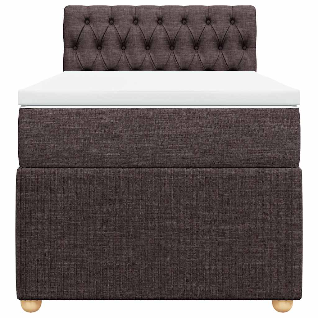 Boxspring Met Matras Stof 100 x 200 cm