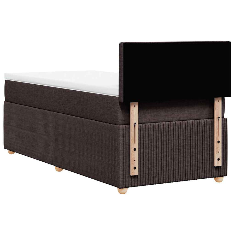 Boxspring Met Matras Stof 100 x 200 cm
