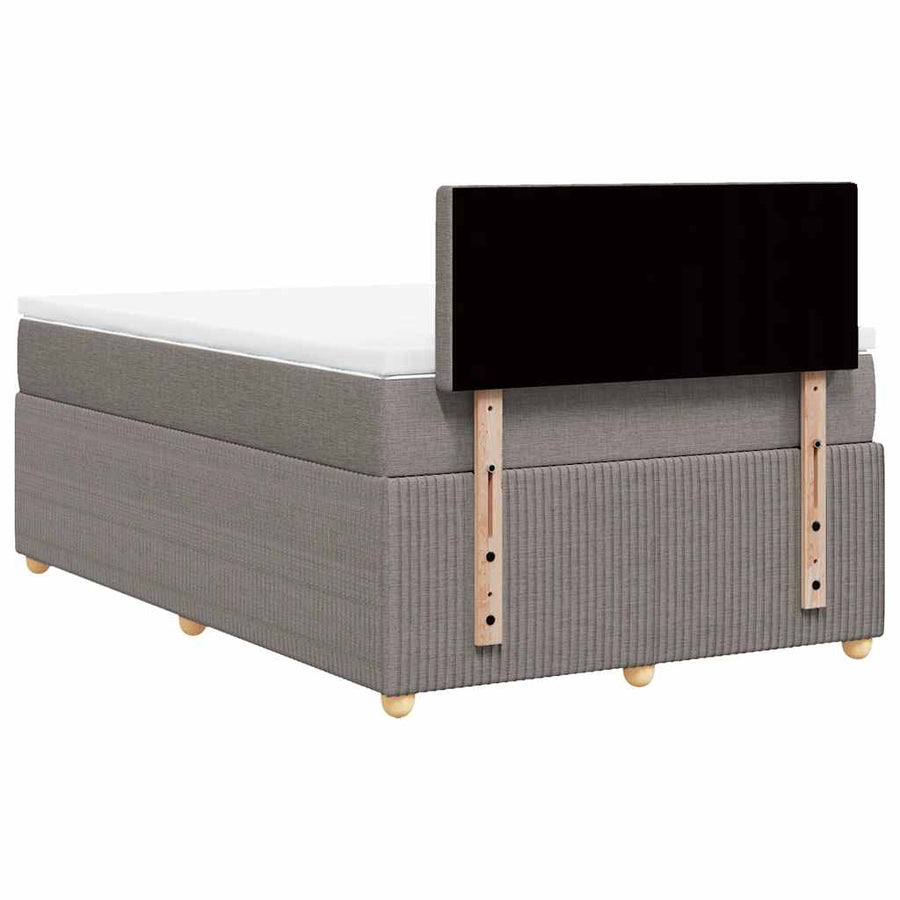 Boxspring Met Matras Stof 120 x 190 cm