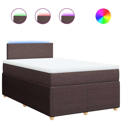 Boxspring Met Matras Stof 120 x 200 cm