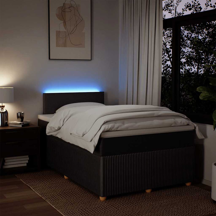 Boxspring Met Matras Stof 120 x 200 cm