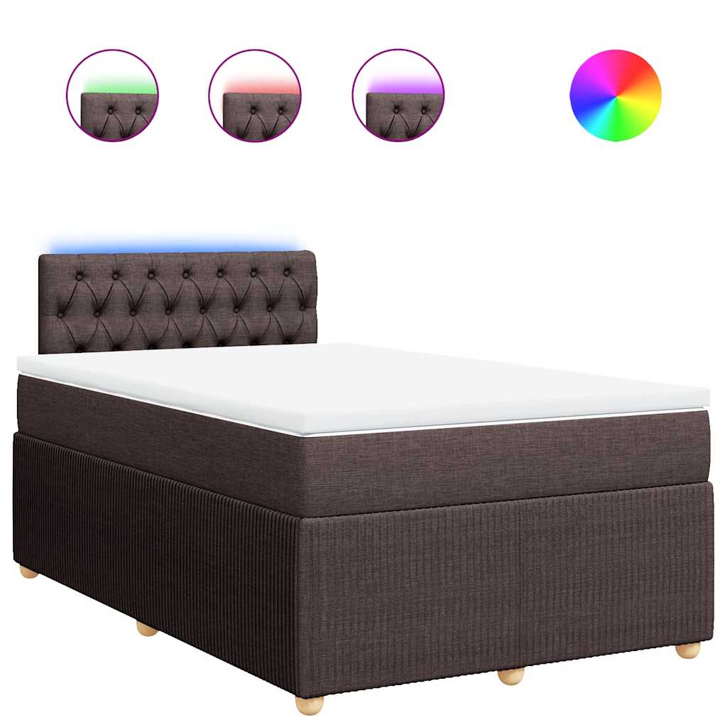 Boxspring Met Matras Stof 120 x 200 cm
