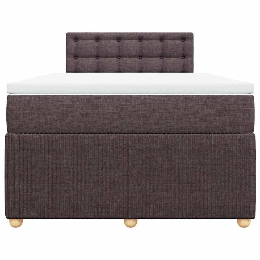 Boxspring Met Matras Stof 120 x 200 cm