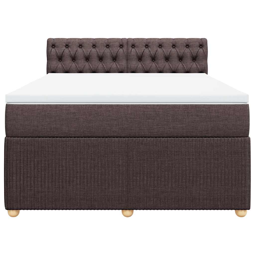 Boxspring Met Matras Stof 140 x 200 cm