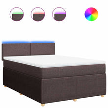 Boxspring Met Matras Stof 160 x 200 cm