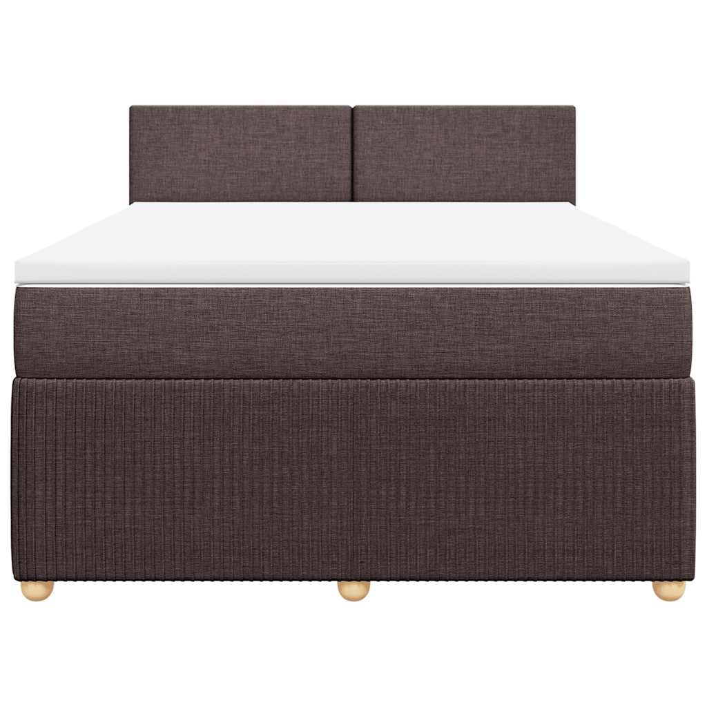 Boxspring Met Matras Stof 160 x 200 cm