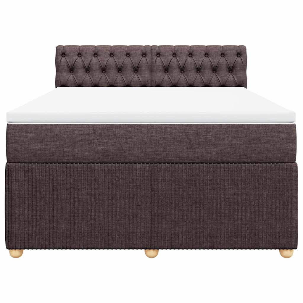 Boxspring Met Matras Stof 160 x 200 cm