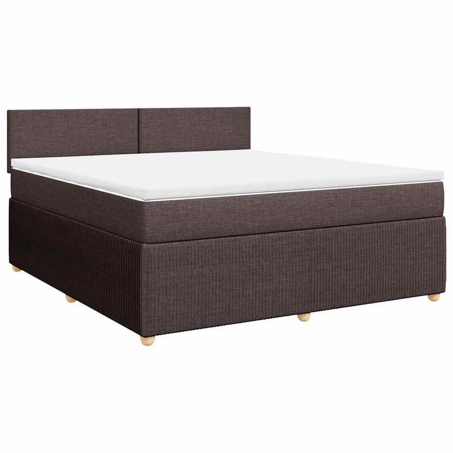 Boxspring Met Matras Stof 180 x 200 cm