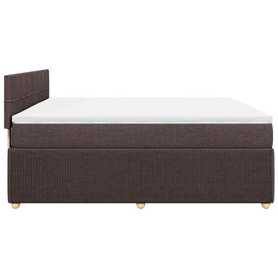 Boxspring Met Matras Stof 180 x 200 cm