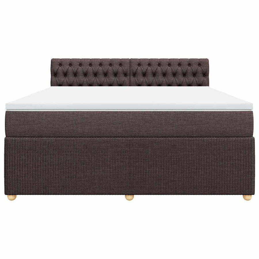 Boxspring Met Matras Stof 180 x 200 cm