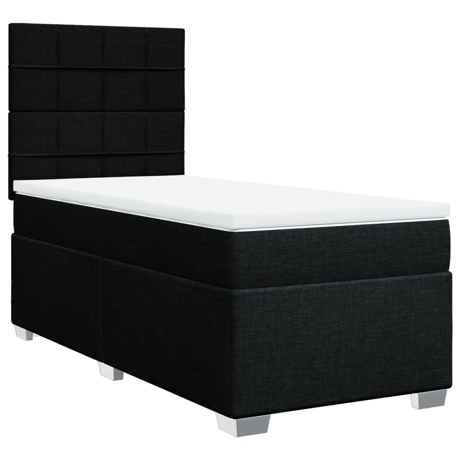 Boxspring Met Matras Stof 80 x 200 cm
