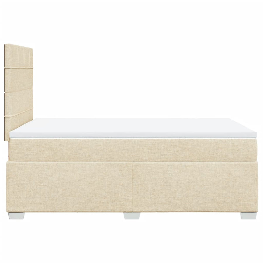 Boxspring Met Matras Stof Kleurig 120 x 190 cm