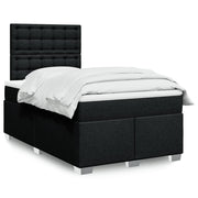 Boxspring bed 120x190 cm zwart met matras