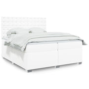 Boxspring wit 200x200 cm met matras