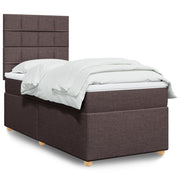 Boxspring met matras 80x200 cm donkerbruin
