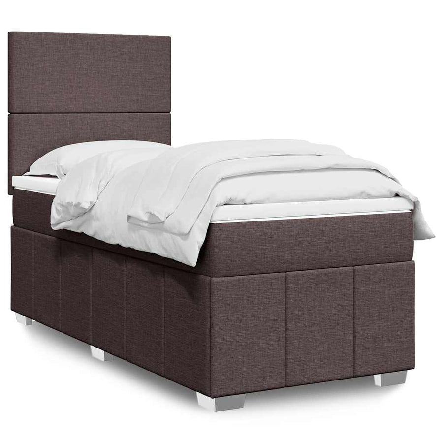 Boxspring Met Matras Stof 90 x 200 cm