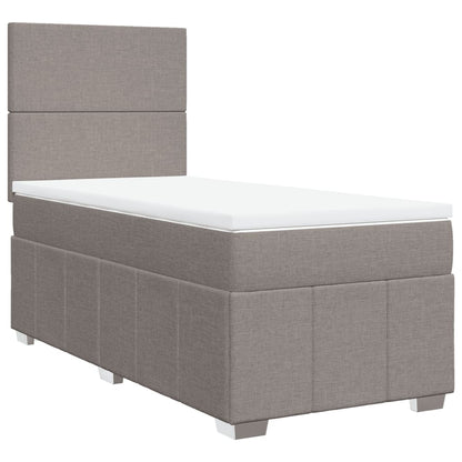 Boxspring Met Matras Stof 90 x 200 cm