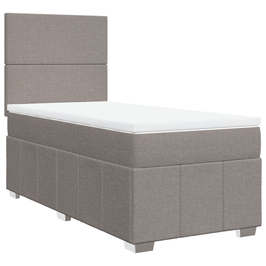 Boxspring Met Matras Stof 90 x 200 cm