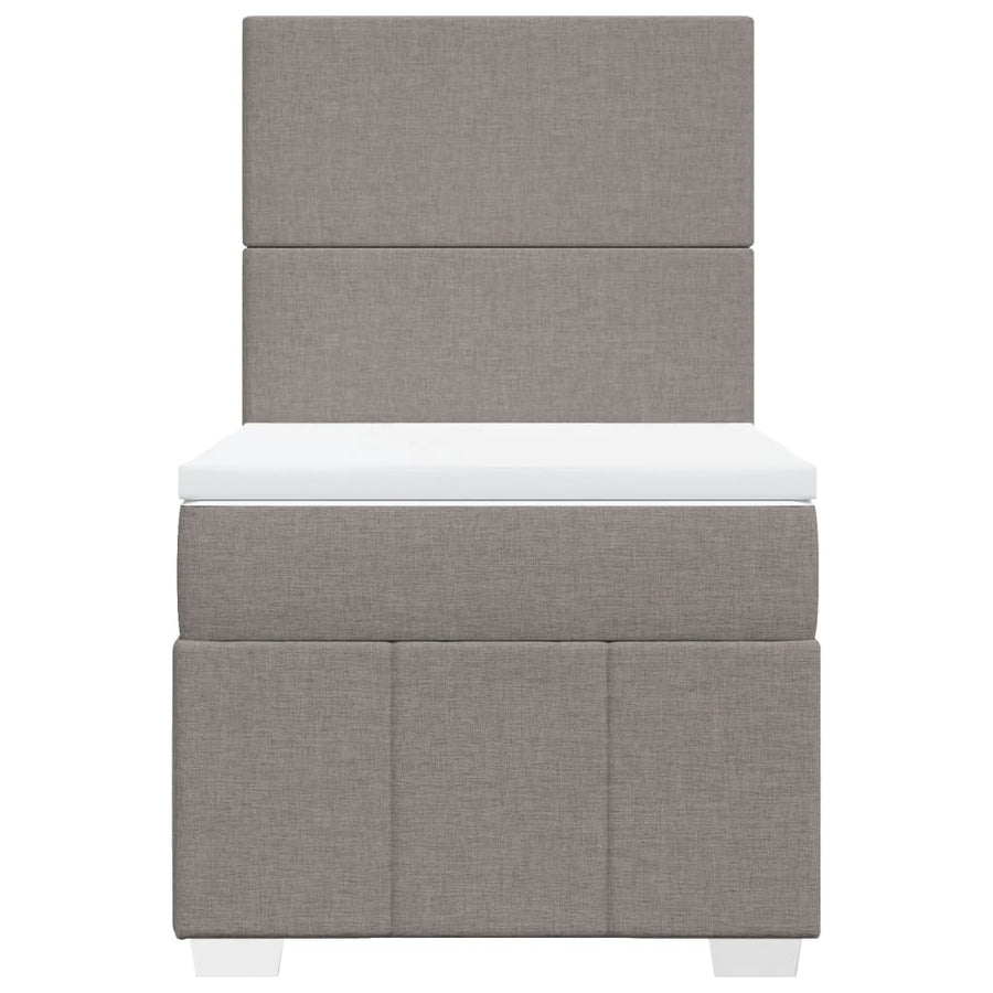 Boxspring Met Matras Stof 90 x 200 cm