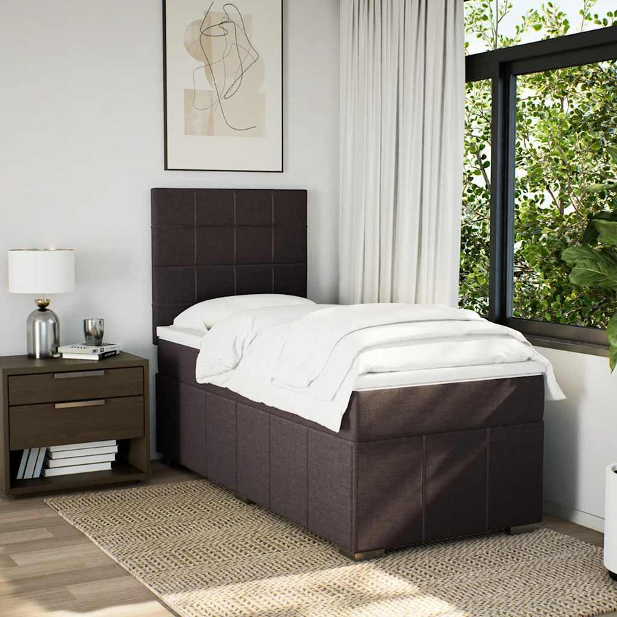 Boxspring Met Matras Stof 90 x 200 cm