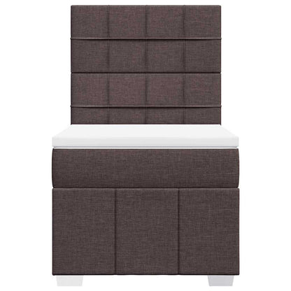 Boxspring Met Matras Stof 90 x 200 cm