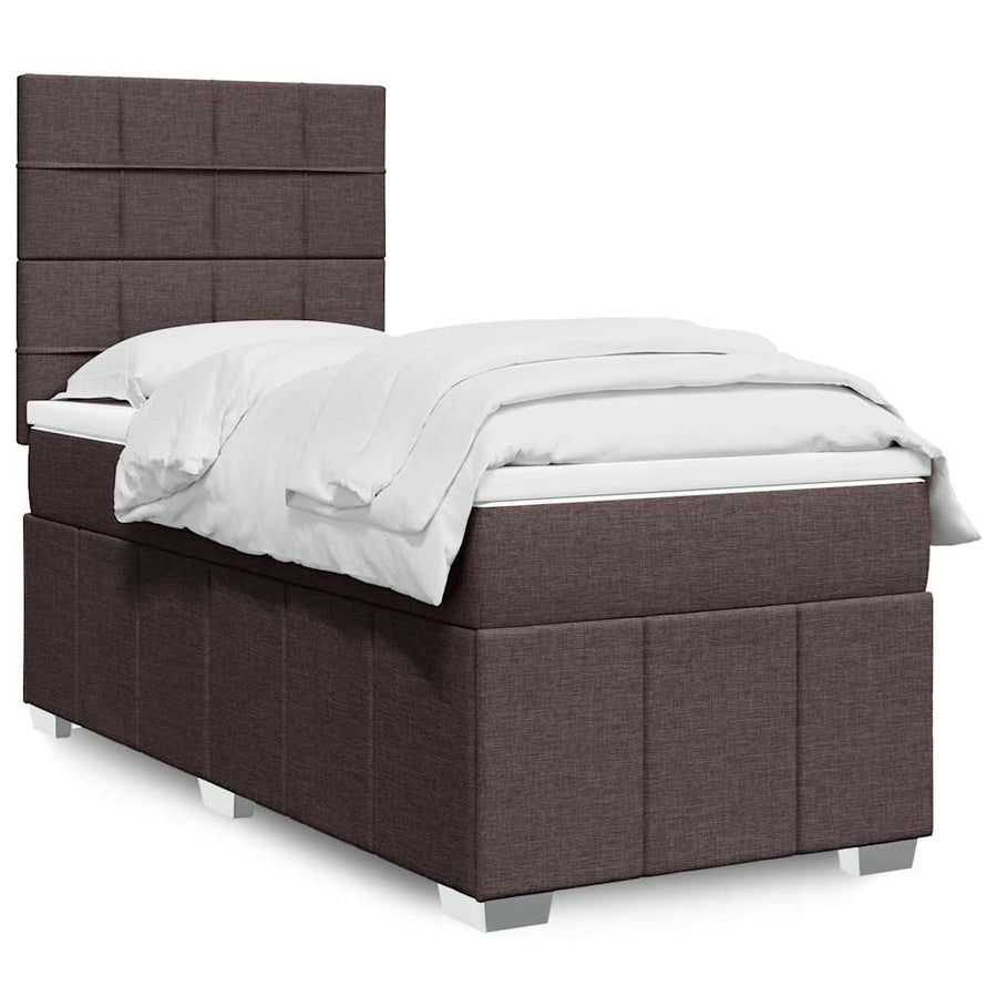 Boxspring Met Matras Stof 90 x 200 cm