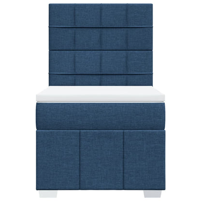 Boxspring Met Matras Stof 90 x 200 cm