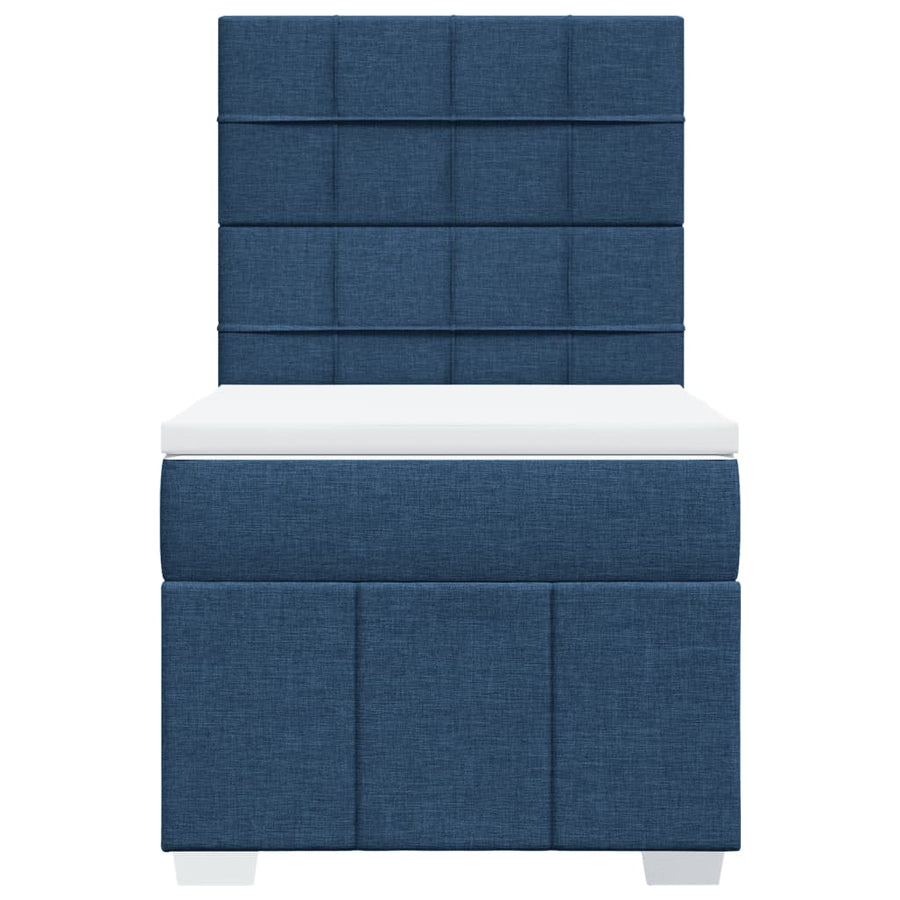 Boxspring Met Matras Stof 90 x 200 cm