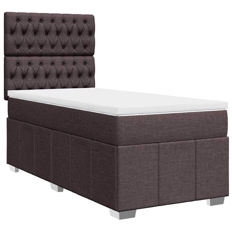 Boxspring Met Matras Stof 90 x 200 cm