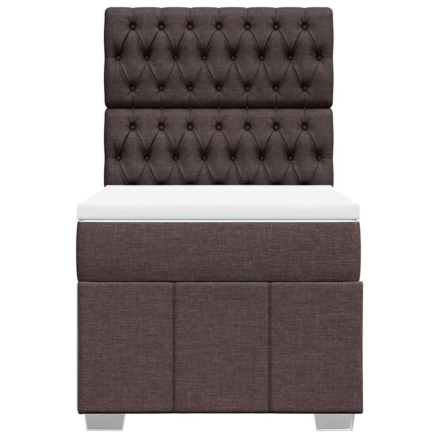 Boxspring Met Matras Stof 90 x 200 cm