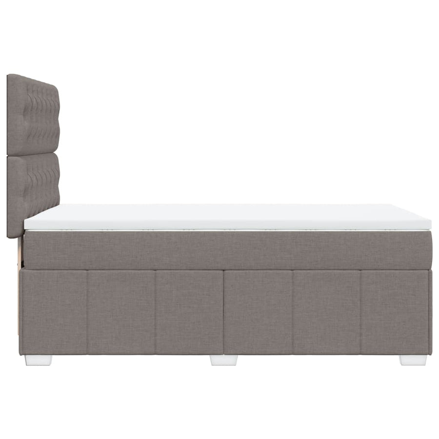 Boxspring Met Matras Stof 90 x 200 cm