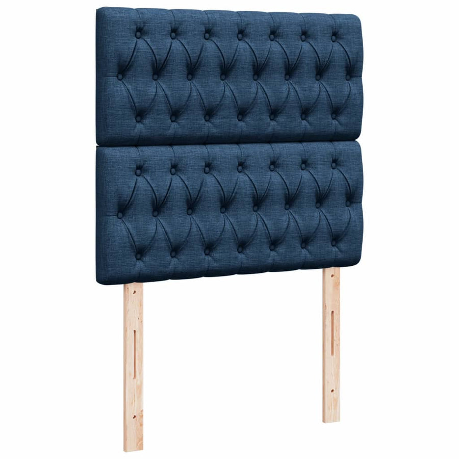 Boxspring Met Matras Stof 90 x 200 cm