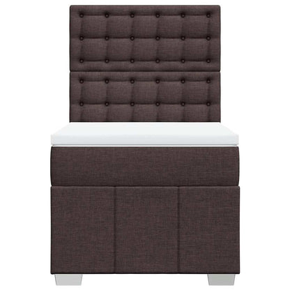 Boxspring Met Matras Stof 90 x 200 cm