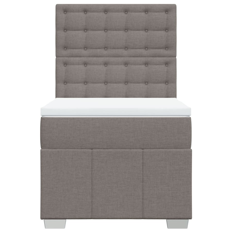 Boxspring Met Matras Stof 90 x 200 cm