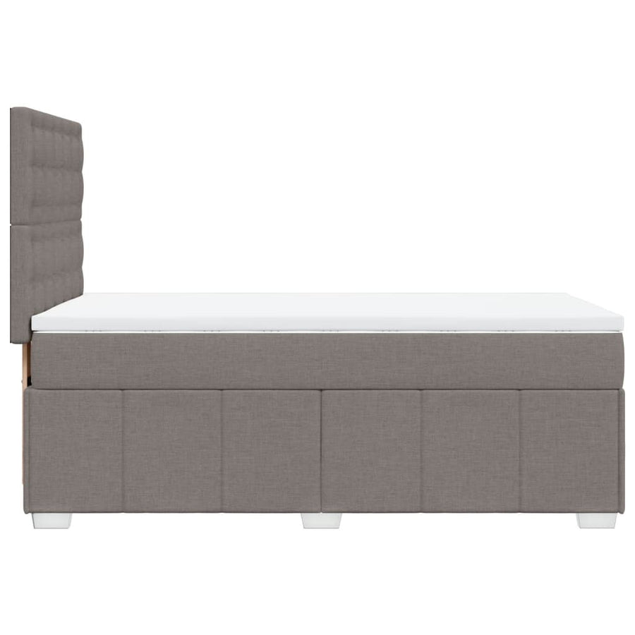 Boxspring Met Matras Stof 90 x 200 cm