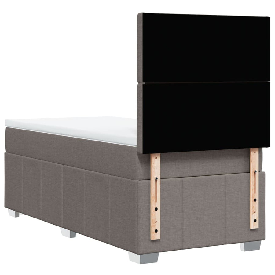 Boxspring Met Matras Stof 90 x 200 cm