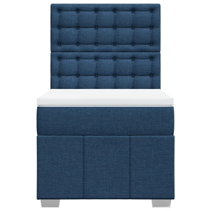 Boxspring Met Matras Stof 90 x 200 cm