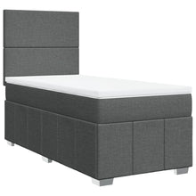 Boxspring Met Matras Stof 100 x 200 cm
