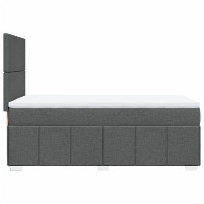 Boxspring Met Matras Stof 100 x 200 cm