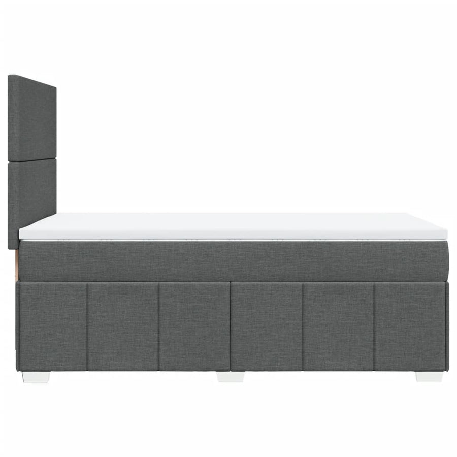 Boxspring Met Matras Stof 100 x 200 cm