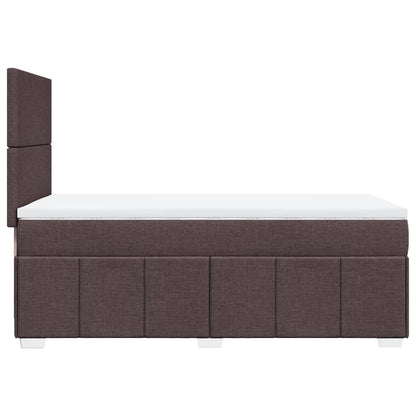 Boxspring Met Matras Stof 100 x 200 cm