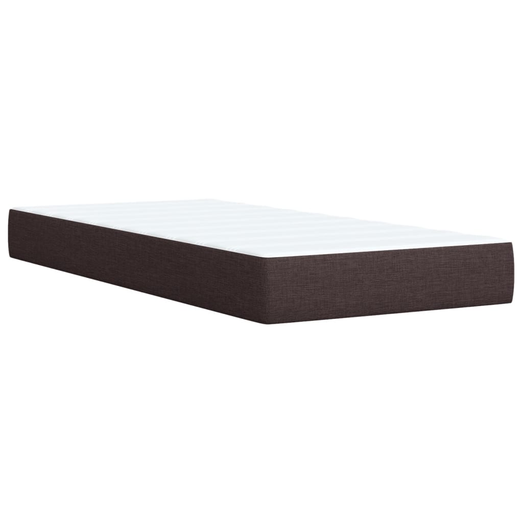 Boxspring Met Matras Stof 100 x 200 cm