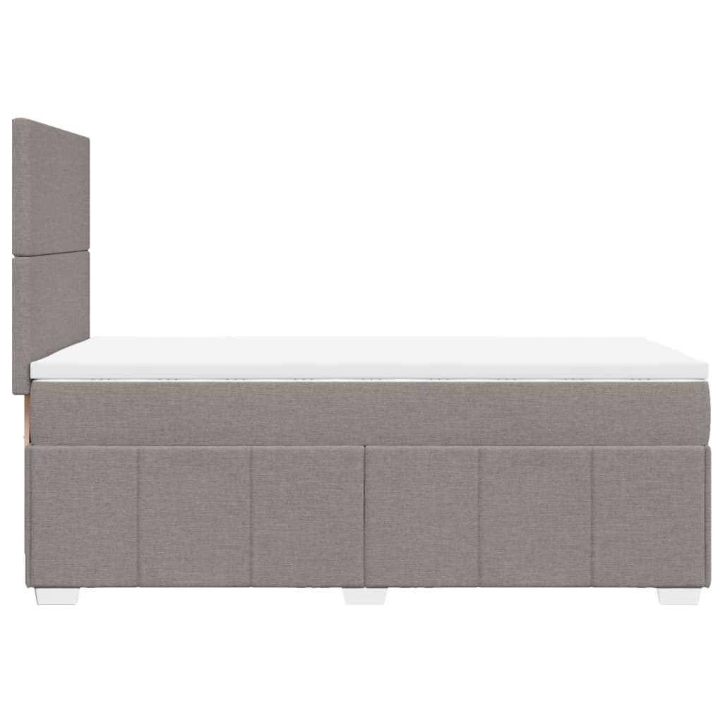 Boxspring Met Matras Stof 100 x 200 cm