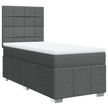 Boxspring Met Matras Stof 100 x 200 cm