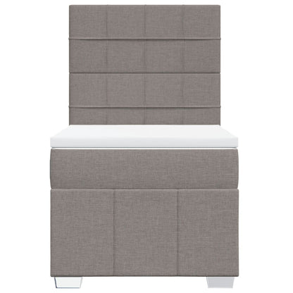 Boxspring Met Matras Stof 100 x 200 cm