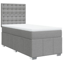 Boxspring Met Matras Stof 100 x 200 cm