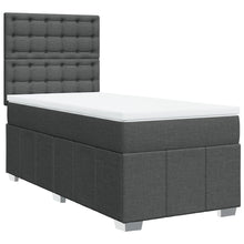 Boxspring Met Matras Stof 100 x 200 cm
