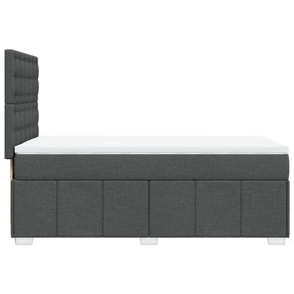 Boxspring Met Matras Stof 100 x 200 cm